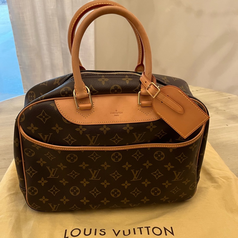 Louis Vuitton Monogram Deauville Handbag